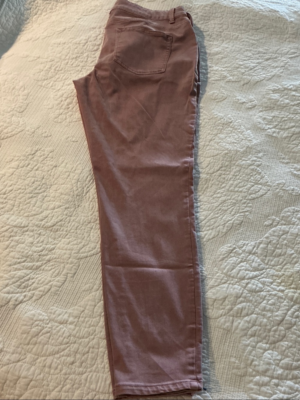 Maurices Men's Slim Chinos in Mauve